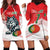 Custom Portugal Rugby Go Champions Hoodie Dress Wolf Mascot Style