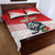 Custom Portugal Rugby Go Champions Quilt Bed Set Wolf Mascot Style