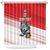 Custom Portugal Rugby Go Champions Shower Curtain Wolf Mascot Style