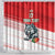 Custom Portugal Rugby Go Champions Shower Curtain Wolf Mascot Style