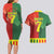 Personalized Portugal 7 Goat Couples Matching Long Sleeve Bodycon Dress and Hawaiian Shirt Greatest Of All Time Sporty Style