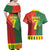 Personalized Portugal 7 Goat Couples Matching Off Shoulder Maxi Dress and Hawaiian Shirt Greatest Of All Time Sporty Style