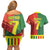 Personalized Portugal 7 Goat Couples Matching Off Shoulder Short Dress and Hawaiian Shirt Greatest Of All Time Sporty Style