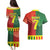 Personalized Portugal 7 Goat Couples Matching Puletasi and Hawaiian Shirt Greatest Of All Time Sporty Style