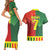 Personalized Portugal 7 Goat Couples Matching Short Sleeve Bodycon Dress and Hawaiian Shirt Greatest Of All Time Sporty Style