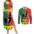 Personalized Portugal 7 Goat Couples Matching Summer Maxi Dress and Long Sleeve Button Shirt Greatest Of All Time Sporty Style