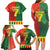 Personalized Portugal 7 Goat Family Matching Long Sleeve Bodycon Dress and Hawaiian Shirt Greatest Of All Time Sporty Style