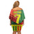 Personalized Portugal 7 Goat Family Matching Off Shoulder Short Dress and Hawaiian Shirt Greatest Of All Time Sporty Style