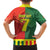 Personalized Portugal 7 Goat Family Matching Puletasi and Hawaiian Shirt Greatest Of All Time Sporty Style