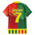 Personalized Portugal 7 Goat Family Matching Puletasi and Hawaiian Shirt Greatest Of All Time Sporty Style