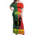 Personalized Portugal 7 Goat Off Shoulder Maxi Dress Greatest Of All Time Sporty Style