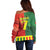 Personalized Portugal 7 Goat Off Shoulder Sweater Greatest Of All Time Sporty Style