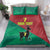 Personalized Portugal 7 Goat Bedding Set Greatest Of All Time Red Green Vintage