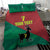 Personalized Portugal 7 Goat Bedding Set Greatest Of All Time Red Green Vintage