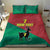 Personalized Portugal 7 Goat Bedding Set Greatest Of All Time Red Green Vintage