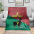 Personalized Portugal 7 Goat Blanket Greatest Of All Time Red Green Vintage