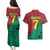 Personalized Portugal 7 Goat Couples Matching Puletasi and Hawaiian Shirt Greatest Of All Time Red Green Vintage