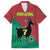 Personalized Portugal 7 Goat Family Matching Long Sleeve Bodycon Dress and Hawaiian Shirt Greatest Of All Time Red Green Vintage