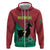 Personalized Portugal 7 Goat Hoodie Greatest Of All Time Red Green Vintage