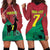 Personalized Portugal 7 Goat Hoodie Dress Greatest Of All Time Red Green Vintage