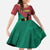 Personalized Portugal 7 Goat Kid Short Sleeve Dress Greatest Of All Time Red Green Vintage