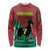 Personalized Portugal 7 Goat Long Sleeve Shirt Greatest Of All Time Red Green Vintage