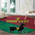 Personalized Portugal 7 Goat Round Carpet Greatest Of All Time Red Green Vintage