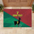 Personalized Portugal 7 Goat Rubber Doormat Greatest Of All Time Red Green Vintage