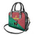 Personalized Portugal 7 Goat Shoulder Handbag Greatest Of All Time Red Green Vintage