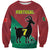 Personalized Portugal 7 Goat Sweatshirt Greatest Of All Time Red Green Vintage