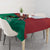 Personalized Portugal 7 Goat Tablecloth Greatest Of All Time Red Green Vintage