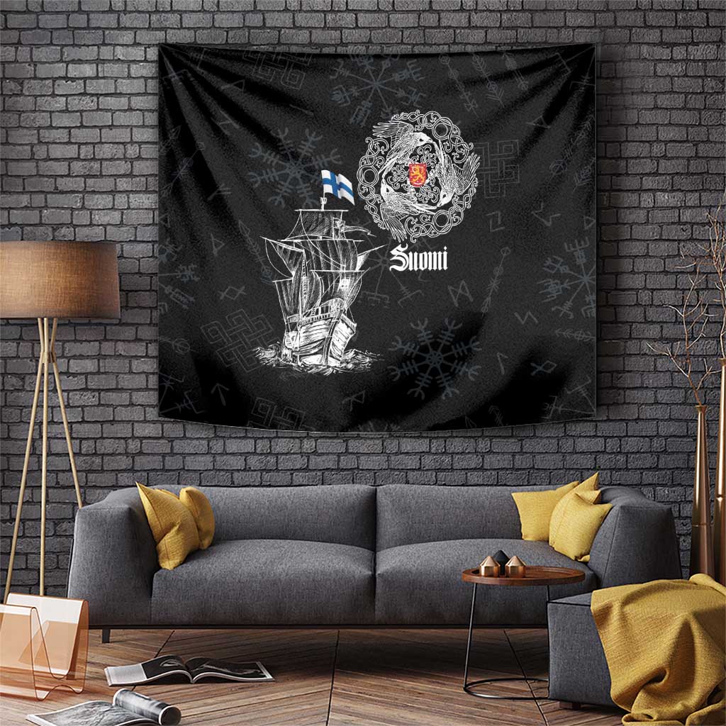Finland Vikings Culture Tapestry Suomi Viking Ships