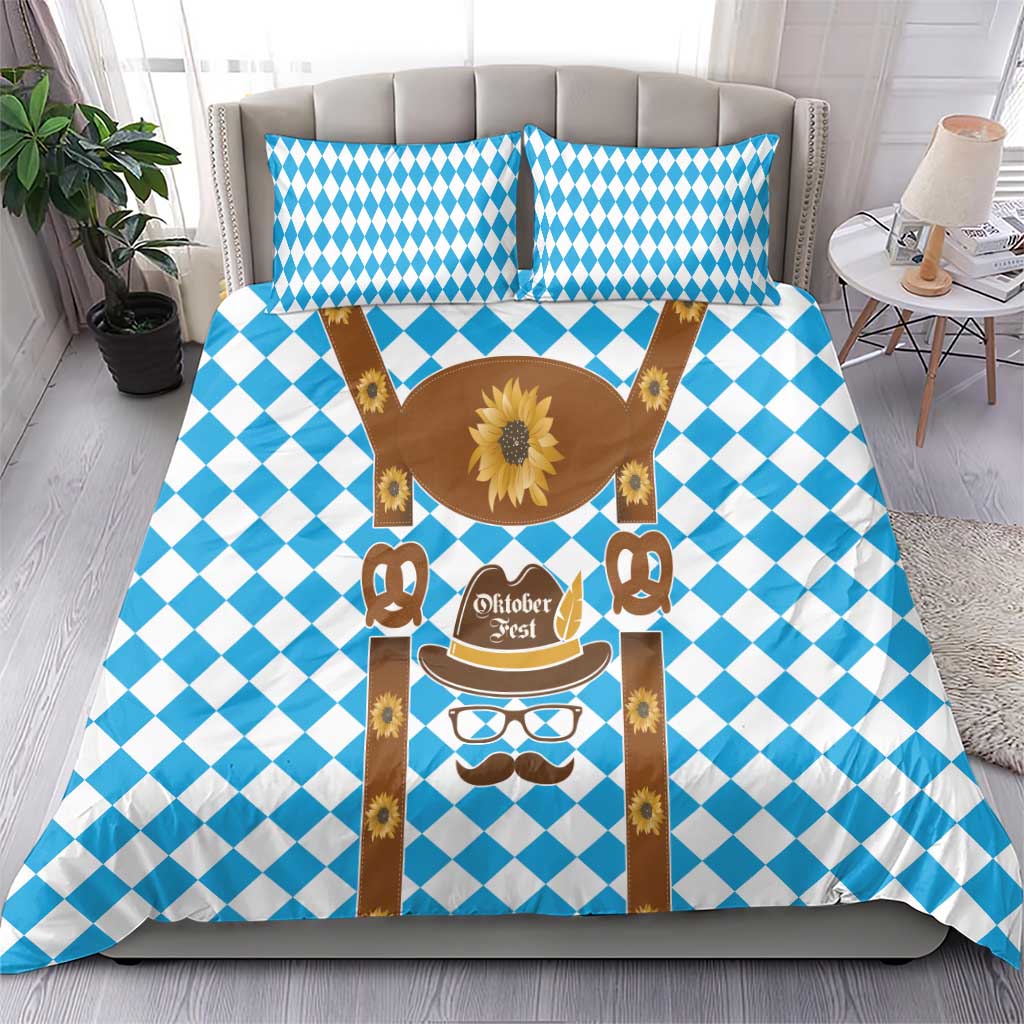 Germany Oktoberfest Bedding Set Lederhosen Costume