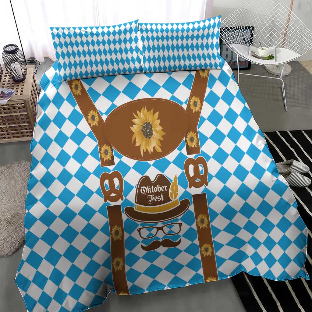 Germany Oktoberfest Bedding Set Lederhosen Costume