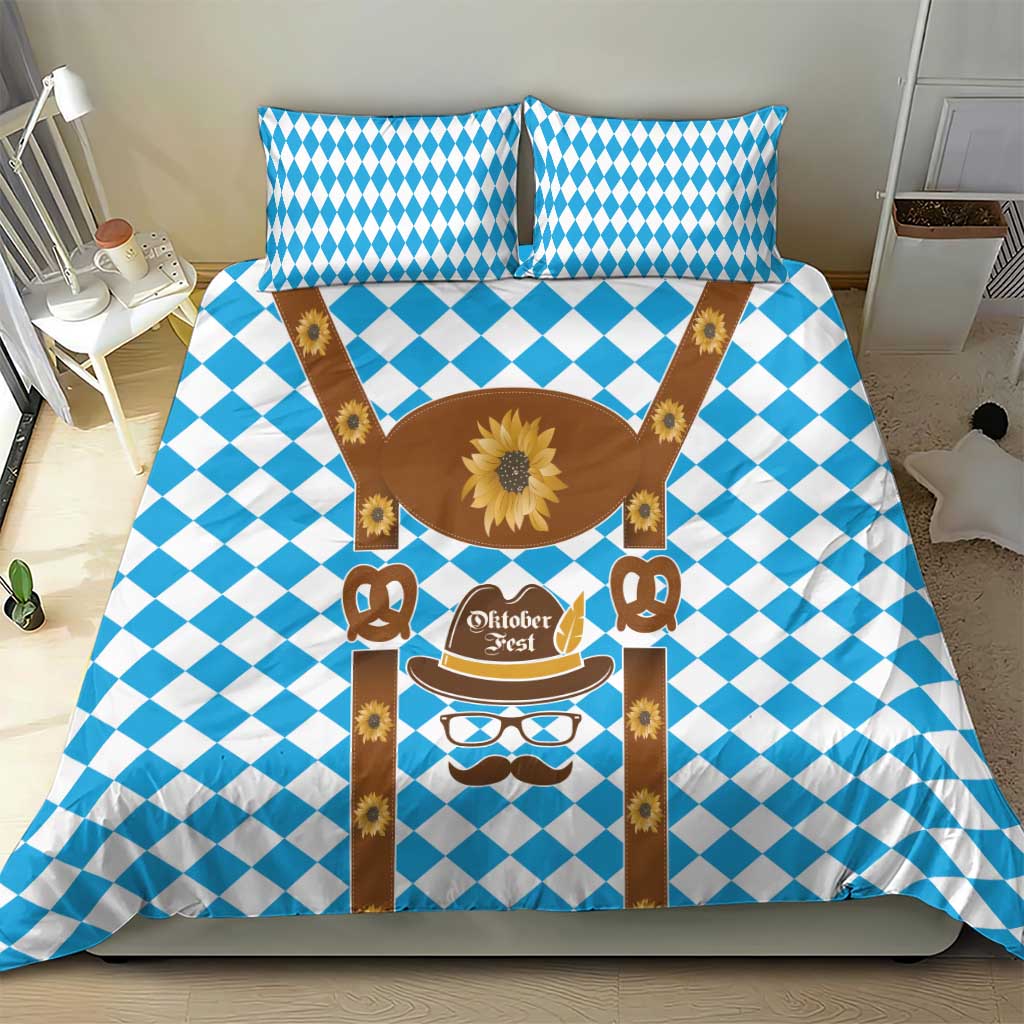 Germany Oktoberfest Bedding Set Lederhosen Costume