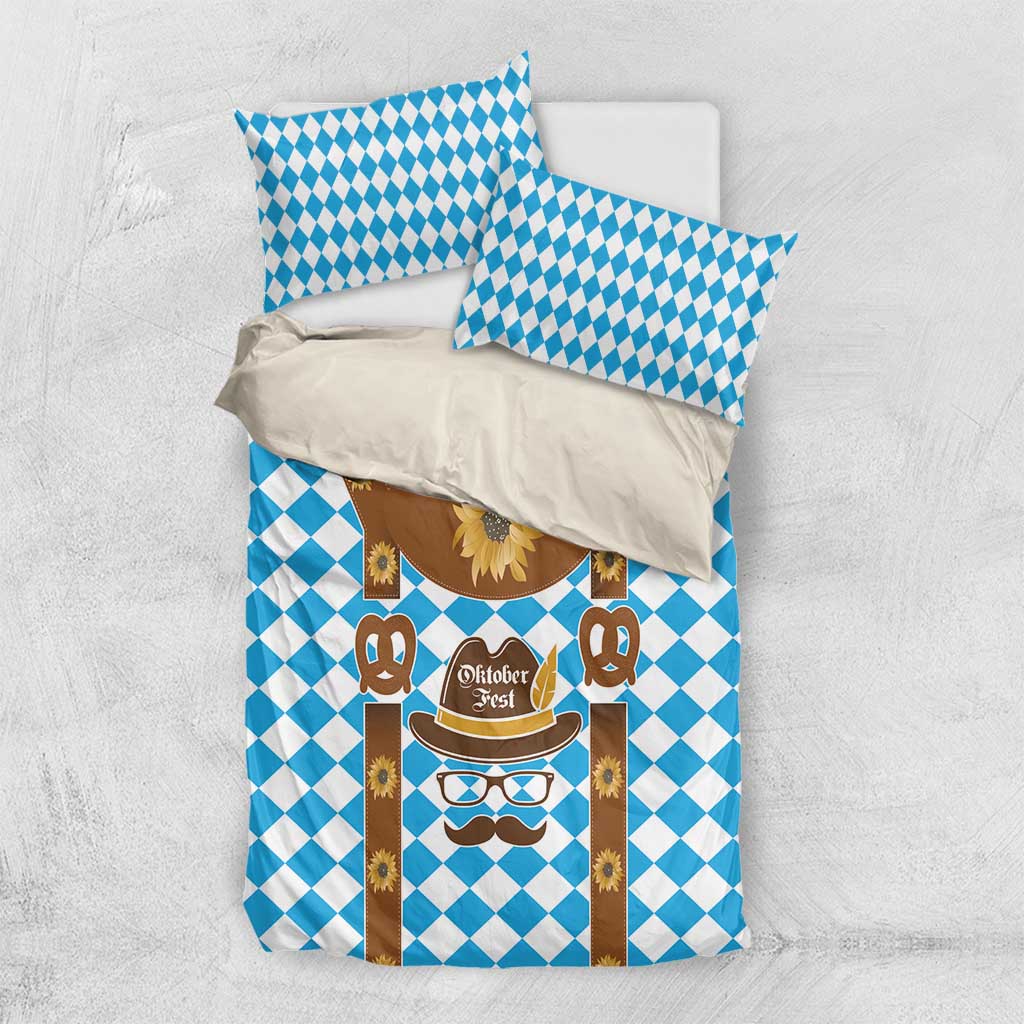 Germany Oktoberfest Bedding Set Lederhosen Costume
