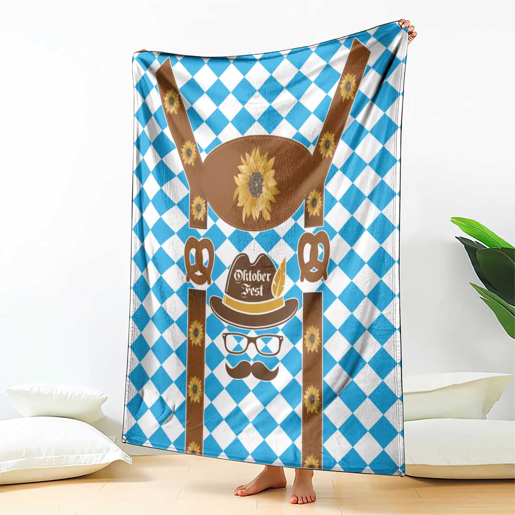 Germany Oktoberfest Blanket Lederhosen Costume
