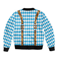 Germany Oktoberfest Bomber Jacket Lederhosen Costume