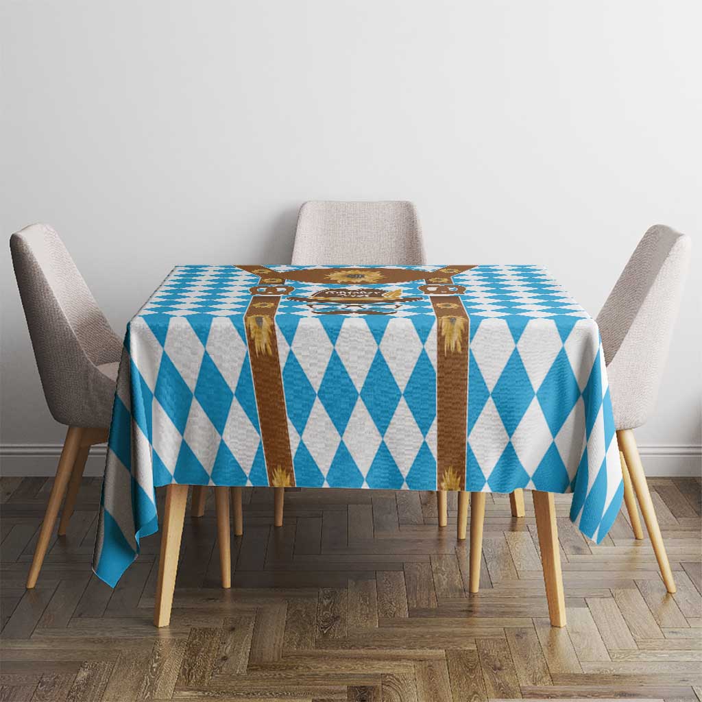 Germany Oktoberfest Tablecloth Lederhosen Costume