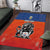 Netherlands Football Area Rug Oranje Lion Go Champion