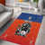 Netherlands Football Area Rug Oranje Lion Go Champion