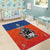 Netherlands Football Area Rug Oranje Lion Go Champion