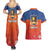 Netherlands Football Couples Matching Summer Maxi Dress and Hawaiian Shirt Oranje Lion Go Champion