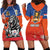 Netherlands Football Hoodie Dress Oranje Lion Go Champion