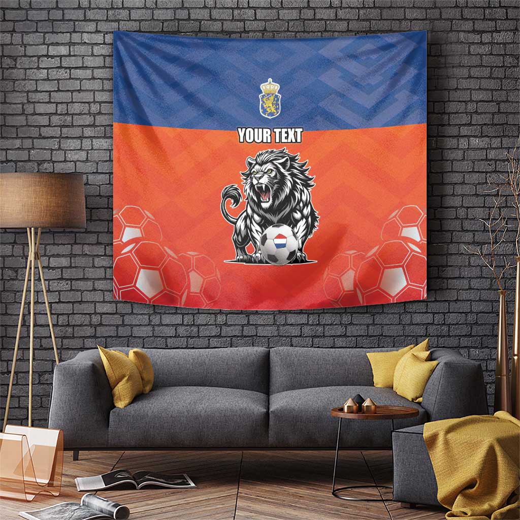 Netherlands Football Tapestry Oranje Lion Go Champion