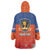 Netherlands Football Wearable Blanket Hoodie Oranje Lion Go Champion