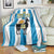 Personalized Argentina 10 Goat Blanket Greatest Of All Time Sporty Style