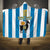 Personalized Argentina 10 Goat Hooded Blanket Greatest Of All Time Sporty Style