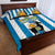 Personalized Argentina 10 Goat Quilt Bed Set Greatest Of All Time Sporty Style