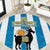 Personalized Argentina 10 Goat Round Carpet Greatest Of All Time Sporty Style